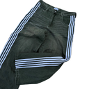 Heaven Can Wait Striped White Green Jean one-kickz