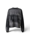 Hellstar Burned Tribal Oversize Crewneck Grey one-kickz