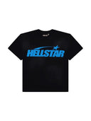 Hellstar Classic T-shirt Regular Print Black/Blue one-kickz