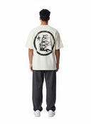 Hellstar Classic T-shirt White/Black Gel Print one-kickz