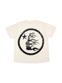 Hellstar Classic T-shirt White/Black Gel Print one-kickz
