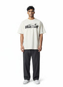 Hellstar Classic T-shirt White/Black Gel Print one-kickz
