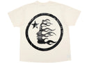 Hellstar Classic T-shirt White/Black Gel Print one-kickz