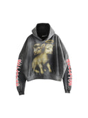 Hellstar Lamb Hoodie Black one-kickz