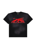 Hellstar Sports Core Logo Black Washed/Red T-Shirt one-kickz