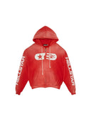 Hellstar Studios Red Zip Hoodie one-kickz