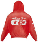 Hellstar Studios Red Zip Hoodie