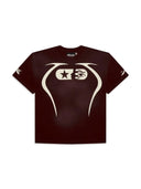 Hellstar Warm Up T-shirt Brown one-kickz