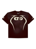 Hellstar Warm Up T-shirt Brown one-kickz