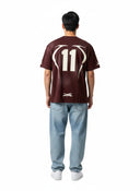 Hellstar Warm Up T-shirt Brown one-kickz