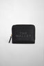 Marc Jacobs The Leather Mini Compact Wallet Black