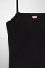 Diesel T-Hop-D Logo Embroidered Cami Top Black
