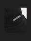 Jacquemus La Casquette Artichaut Fringe Baseball Cap Black one-kickz
