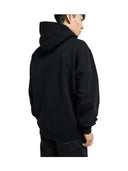 Jacquemus Le Hoodie Gross Grain Logo-Applique Top Black one-kickz