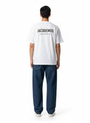 Jacquemus The Dubai Adress Print White T-shirt one-kickz