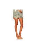 Jaded London Assasin Micro Mini Skirt In Blue Denim one-kickz