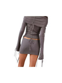 Jaded London Extreme Knit Mini Skirt one-kickz