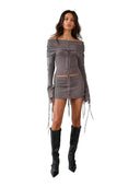 Jaded London Extreme Knit Mini Skirt one-kickz
