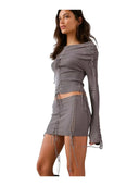 Jaded London Extreme Knit Mini Skirt one-kickz