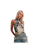 Jaded London Vision Mackless Halter Top one-kickz
