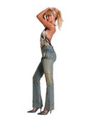 Jaded London Vision Mackless Halter Top one-kickz