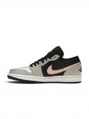 Jordan 1 Low Black Grey Pink one-kickz