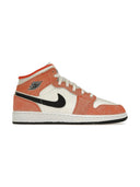 Jordan 1 Mid SE Orange Suede GS one-kickz