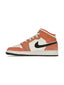 Jordan 1 Mid SE Orange Suede GS one-kickz
