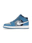 Jordan 1 Mid Washed Denim GS one-kickz