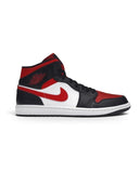 Jordan 1 Mid White Black Red 2022 one-kickz