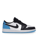Jordan 1 Retro Low OG Black Dark Powder Blue Women's one-kickz