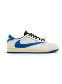 Jordan 1 Retro Low OG SP Fragment x Travis Scott Sail Military Blue one-kickz