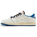 Jordan 1 Retro Low OG SP Fragment x Travis Scott Sail Military Blue