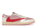 Jordan 1 Retro Low OG SP Travis Scott Sail Tropical Pink one-kickz