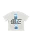 MIXED EMOTION White “Angel” Rhinestone Tee one-kickz