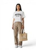 Marc Jacobs Tote Canvas Large Beige Bag one-kickz