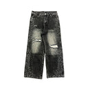 Mixed Emotion 'Stone' Baggy Jeans Grey