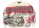 Mixed Emotions Art Club Longsleeve Cream one-kickz