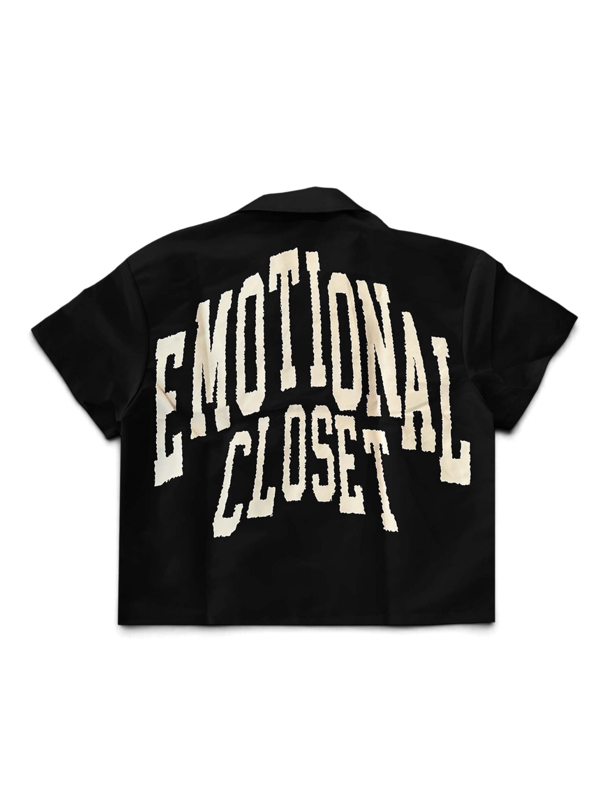 Mixed Emotions Black "Backyard" Nylon shirt