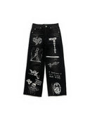 Mixed Emotions Black Canvas Denim one-kickz