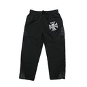 Mixed Emotions Black ‘Classic’ Nylon Pants one-kickz