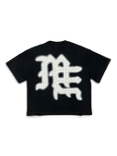 Mixed Emotions Black 'End' Rhinestone Tee