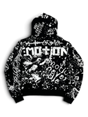 Mixed Emotions Black "Graffiti" Hoodie