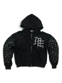 Mixed Emotions Black 'Pearl' Hoodie