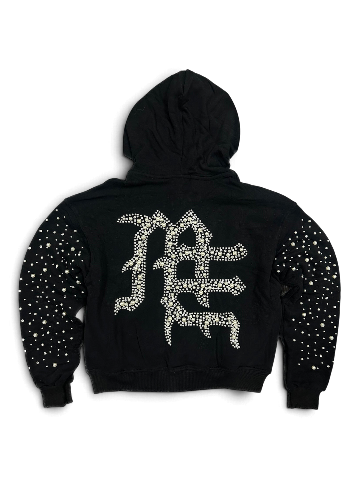 Mixed Emotions Black 'Pearl' Hoodie