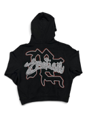 Mixed Emotions Black "Rhinestone" Hoodie