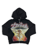 Mixed Emotions Black "Rhinestone" Hoodie