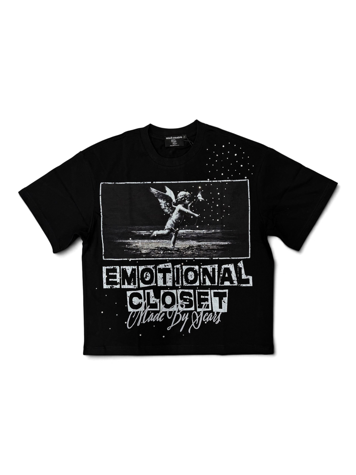 Mixed Emotions Black "Scar" Tee