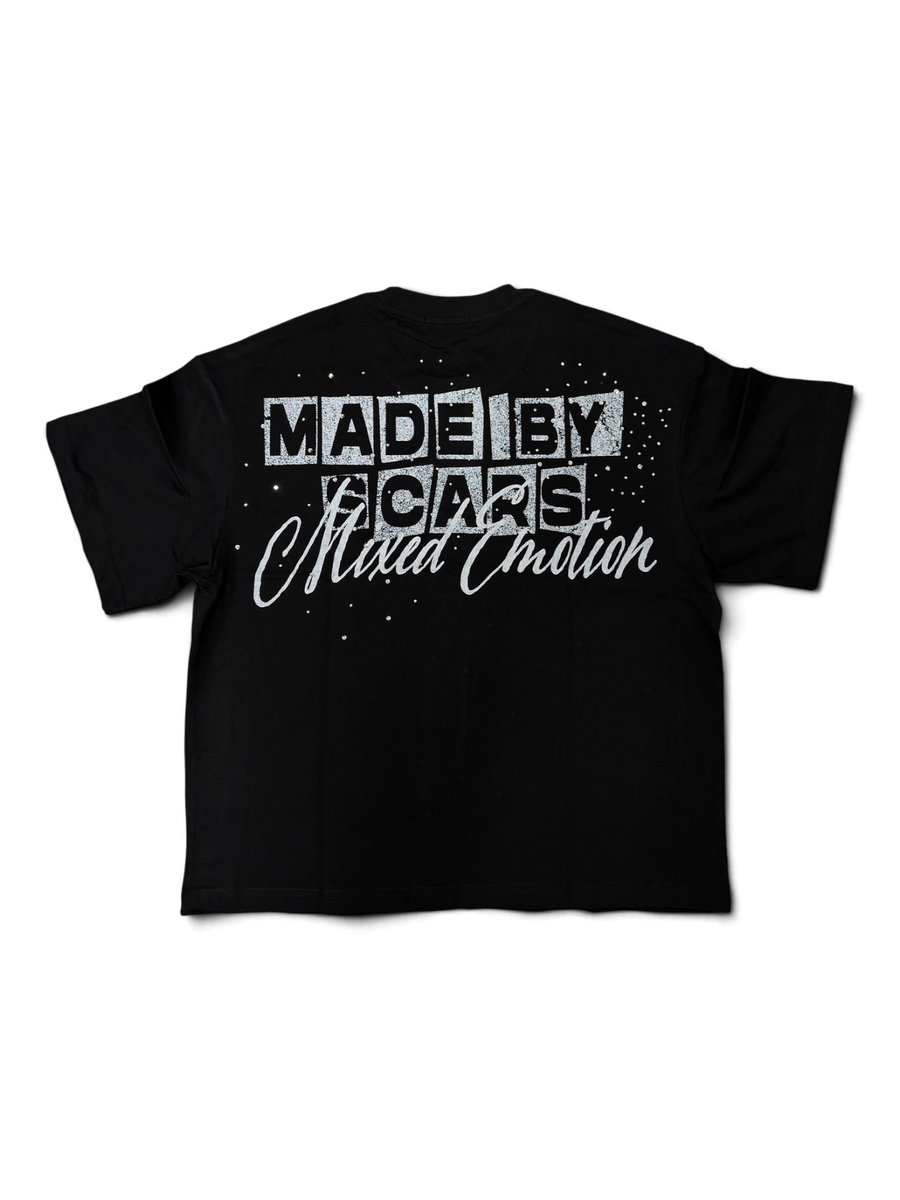 Mixed Emotions Black "Scar" Tee