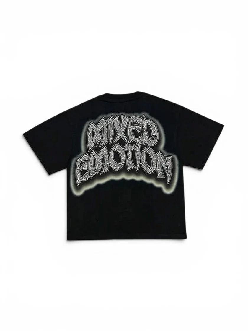 Mixed Emotions Black “Seaside” Tee